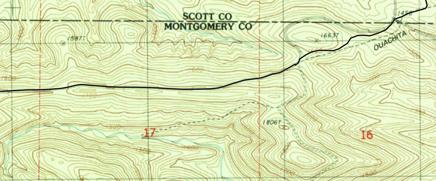 Ouachita Trail Trip Report